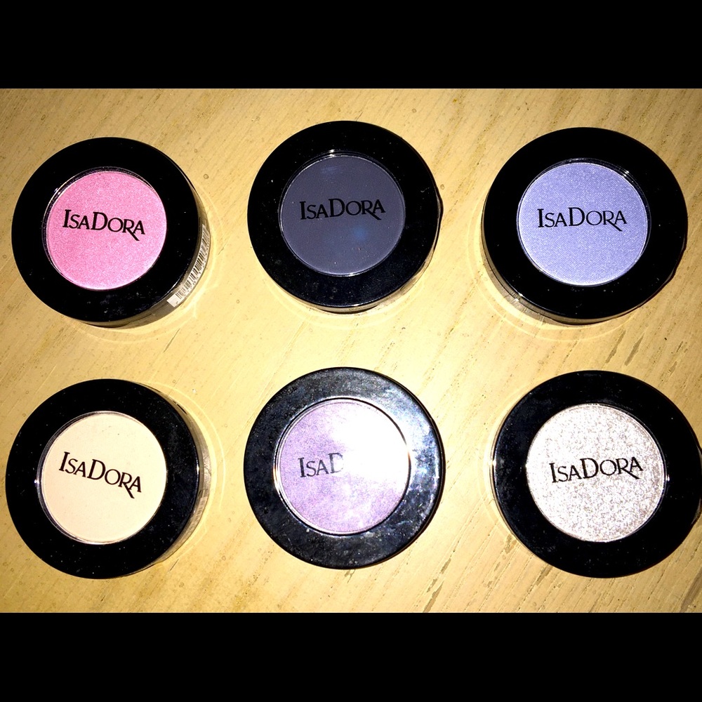 Isadora eyeshadows